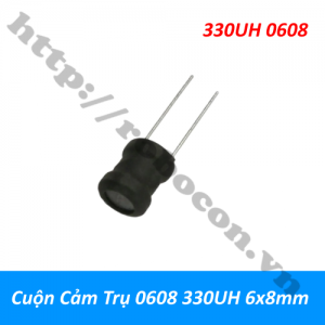  CCL74 Cuộn Cảm Trụ 0608 330UH 6x8mm   