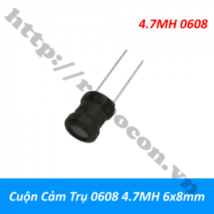 CCL80 Cuộn Cảm Trụ 0608 4.7MH 6x8mm