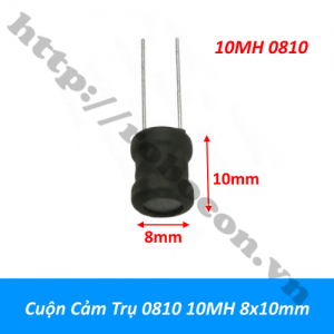  CCL82 Cuộn Cảm Trụ 0810 10MH 8x10mm