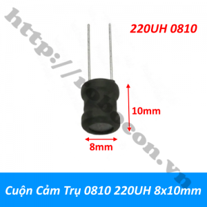  CCL85 Cuộn Cảm Trụ 0810 220UH 8x10mm