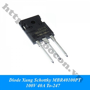 DO99 Diode Xung Schottky MBR40100PT 100V 40A ...