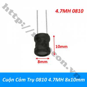  CCL90 Cuộn Cảm Trụ 0810 4.7MH 8x10mm