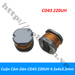 CCL110 Cuộn Cảm Dán CD43 220UH 221 ...