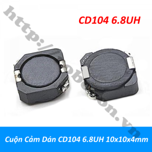 CCL105 Cuộn Cảm Dán CD104 6.8UH 6R8 ...