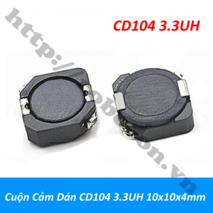 CCL107 Cuộn Cảm Dán CD104 3.3UH 3R3 ...