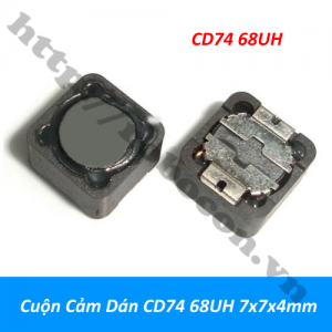  CCL123 Cuộn Cảm Dán CD74 68UH 680 7x7x4mm  