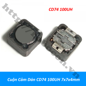 CCL128 Cuộn Cảm Dán CD74 100UH 101 ...