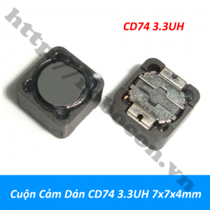 CCL132 Cuộn Cảm Dán CD74 3.3UH 3R3 ...