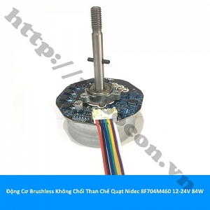  PKK1411 ĐỘNG CƠ BRUSHLESS KHÔNG CHỔI THAN CHẾ QUẠT NIDEC ...