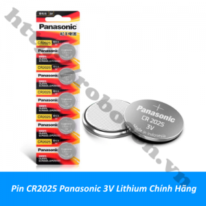  PPKP326 Pin CR2025 Panasonic 3V Lithium Chính Hãng  
