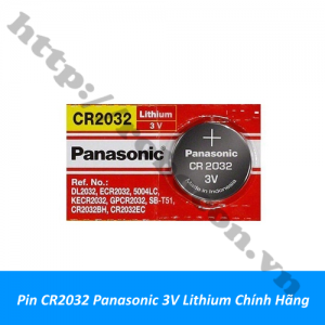  PPKP325 Pin CR2032 Panasonic 3V Lithium Chính Hãng  