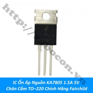 ICNC37 IC Ổn Áp Nguồn KA7805 1.5A ...