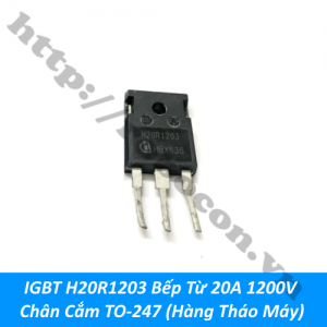  IGBT9 IGBT H20R1203 Bếp Từ 20A 1200V Chân Cắm TO-247 ...