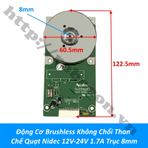  PKK1414 Động Cơ Brushless Không Chổi Than Chế Quạt Nidec ...