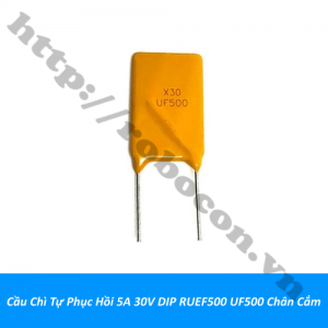  CC86 Cầu Chì Tự Phục Hồi 5A 30V DIP RUEF500 ...