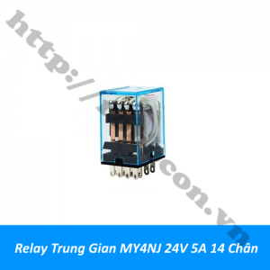  RE51 Relay Trung Gian MY4NJ 24V 5A ...