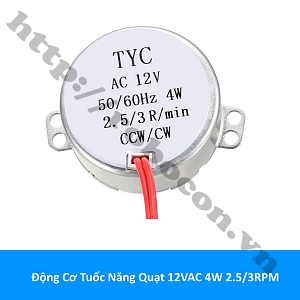 PKK1419 Động Cơ Tuốc Năng Quạt 12VAC ...