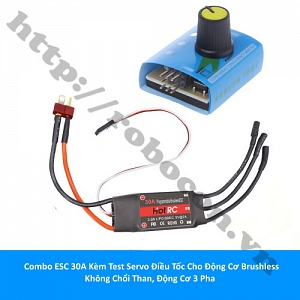  CBM134 Combo ESC 30A Kèm Test Servo Điều Tốc Cho ...