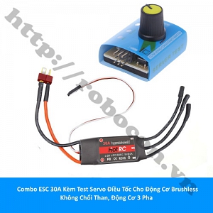 CBM134 Combo ESC 30A Kèm Test Servo ...