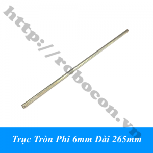  PKK1433 Trục Tròn Phi 6mm Dài 265mm