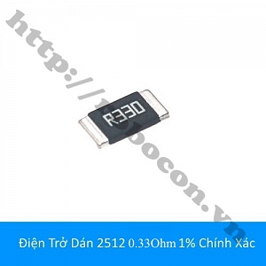 DT312 ĐIỆN TRỞ DÁN SMD 2512 0.33 ...