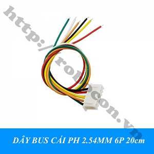CO314 DÂY BUS CÁI PH 2.54MM 6P ...