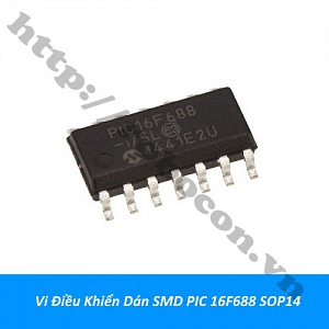 VDK15 Vi Điều Khiển Dán SMD PIC 16F688 SOP14