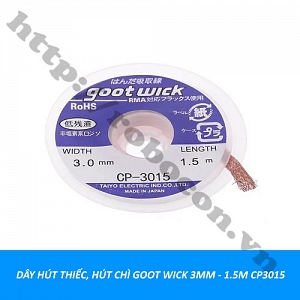 PKK599 DÂY HÚT THIẾC, HÚT CHÌ GOOT ...