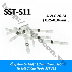  PKK1454 Ống Gen Co Nhiệt 1.7mm Trong Suốt Tự Nối ...