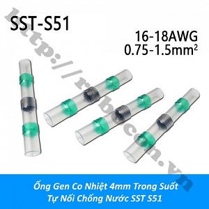 PKK1455 Ống Gen Co Nhiệt 4mm Trong ...