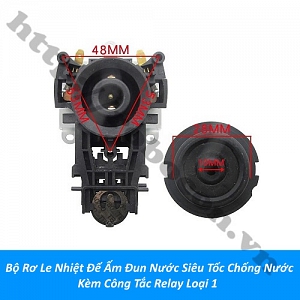 PKK1457 Bộ Rơ Le Nhiệt Đế Ấm ...