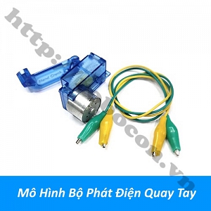 LKRB141 Mô Hình Bộ Phát Điện Quay Tay