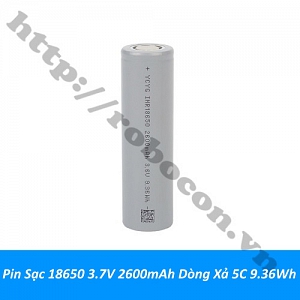 PPKP338 Pin Sạc 18650 3.7V 2600mAh Dòng ...
