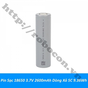  PPKP338 Pin Sạc 18650 3.7V 2600mAh Dòng ...