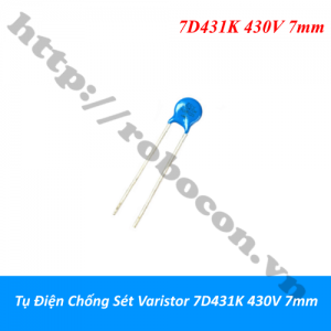 TD208 Tụ Điện Chống Sét Varistor 7D431K ...