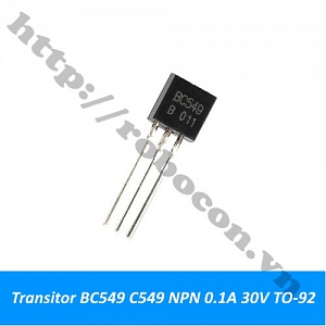 TR90 Transistor BC549 C549 NPN 0.1A 30V ...