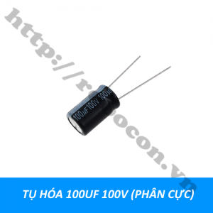  TD107 Tụ hóa 100uf 100V (phân cực)