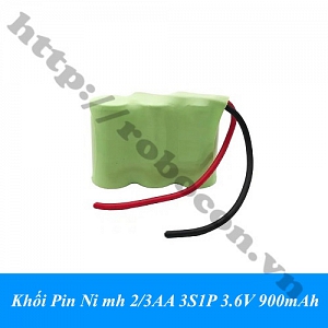  PPKP345 Khối Pin Ni mh 2/3AA 3S1P 3.6V 900mAh 