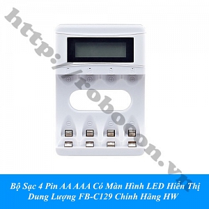 PPKP352 Bộ Sạc 4 Pin AA AAA Có Màn Hình ...