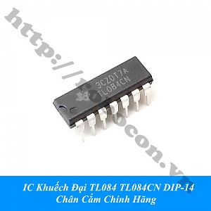 IC174 IC Khuếch Đại TL084 TL084CN DIP-14 Chân Cắm Chính ...