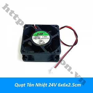 PKK1535 Quạt Tản Nhiệt 24V 6x6x2.5cm
