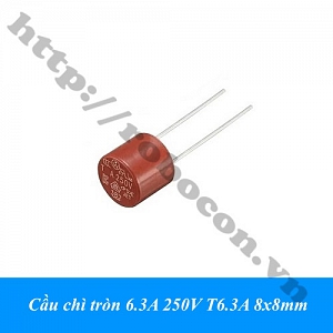 CC104 Cầu chì tròn 6.3A 250V T6.3A ...