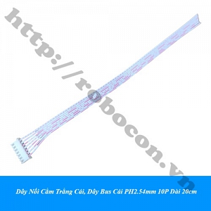 CO347 Dây Nối Cắm Trắng Cái, Dây Bus Cái PH2.54mm ...